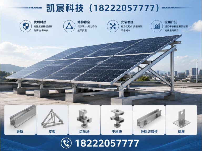 宝坻区光伏支架研发制造展示图