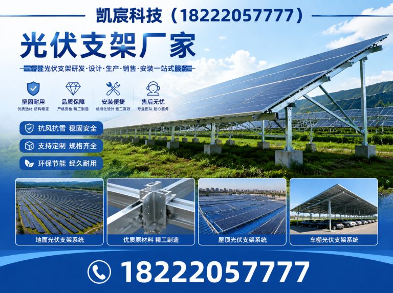 宝坻区光伏支架展示图