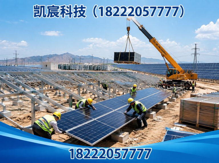 宝坻区光伏电站施工展示图